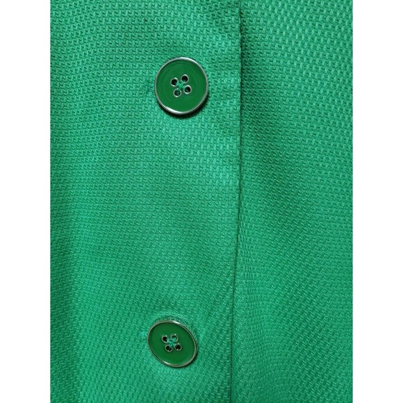 Dialogue Women’s 2X Swing Preppy Pea Coat Kelly Green Fully Lined NWT - Picture 10 of 14